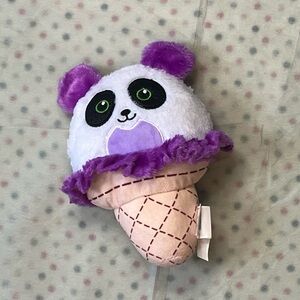 ✨$3✨Purple and White Panda Ice Cream Plush Toy